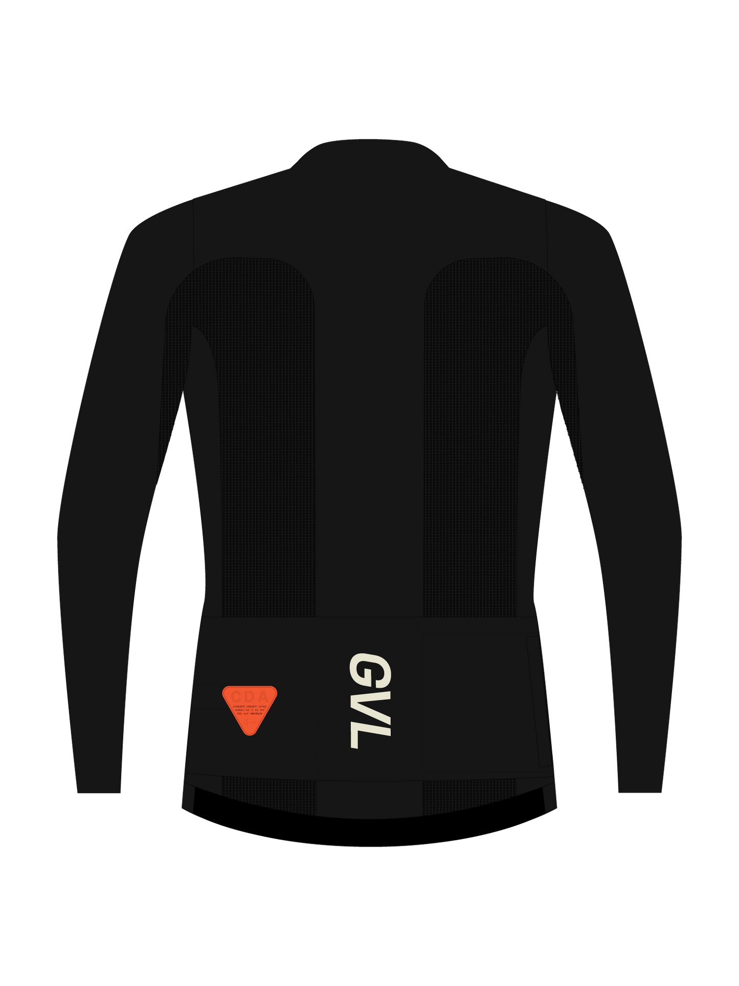 C.D.A LS UNISEX JERSEY - BLACK