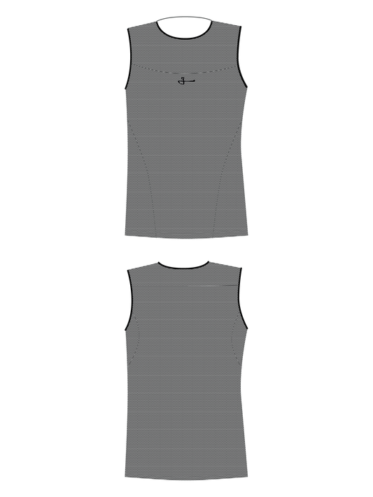 MEN'S MODERN CLASSIC SLEEVELES BASE LAYER - BLACK