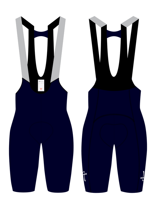 MEN'S C.D.A. LACEFLY 3.0 BIB SHORTS - NAVY