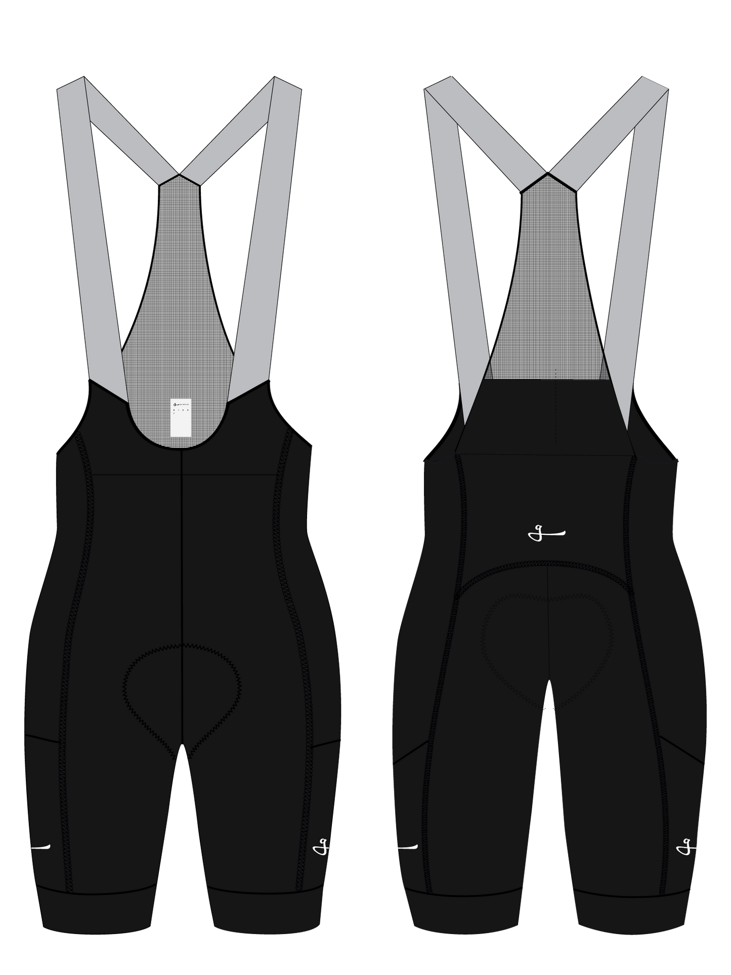 MEN'S MC BOOST 2.0 CARGO BIB SHORTS - BLACK
