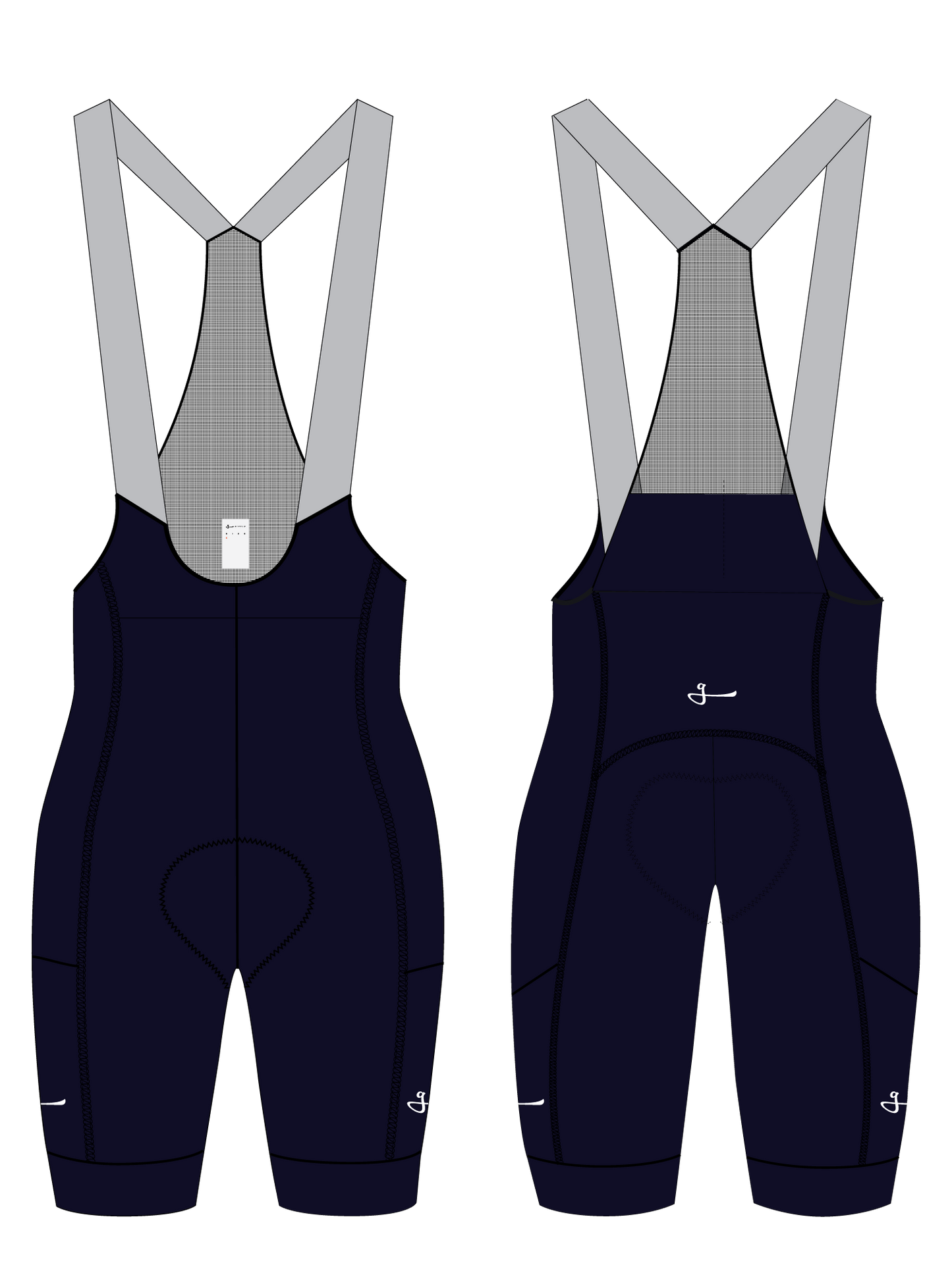 MEN'S MC BOOST 2.0 CARGO BIB SHORTS - NAVY