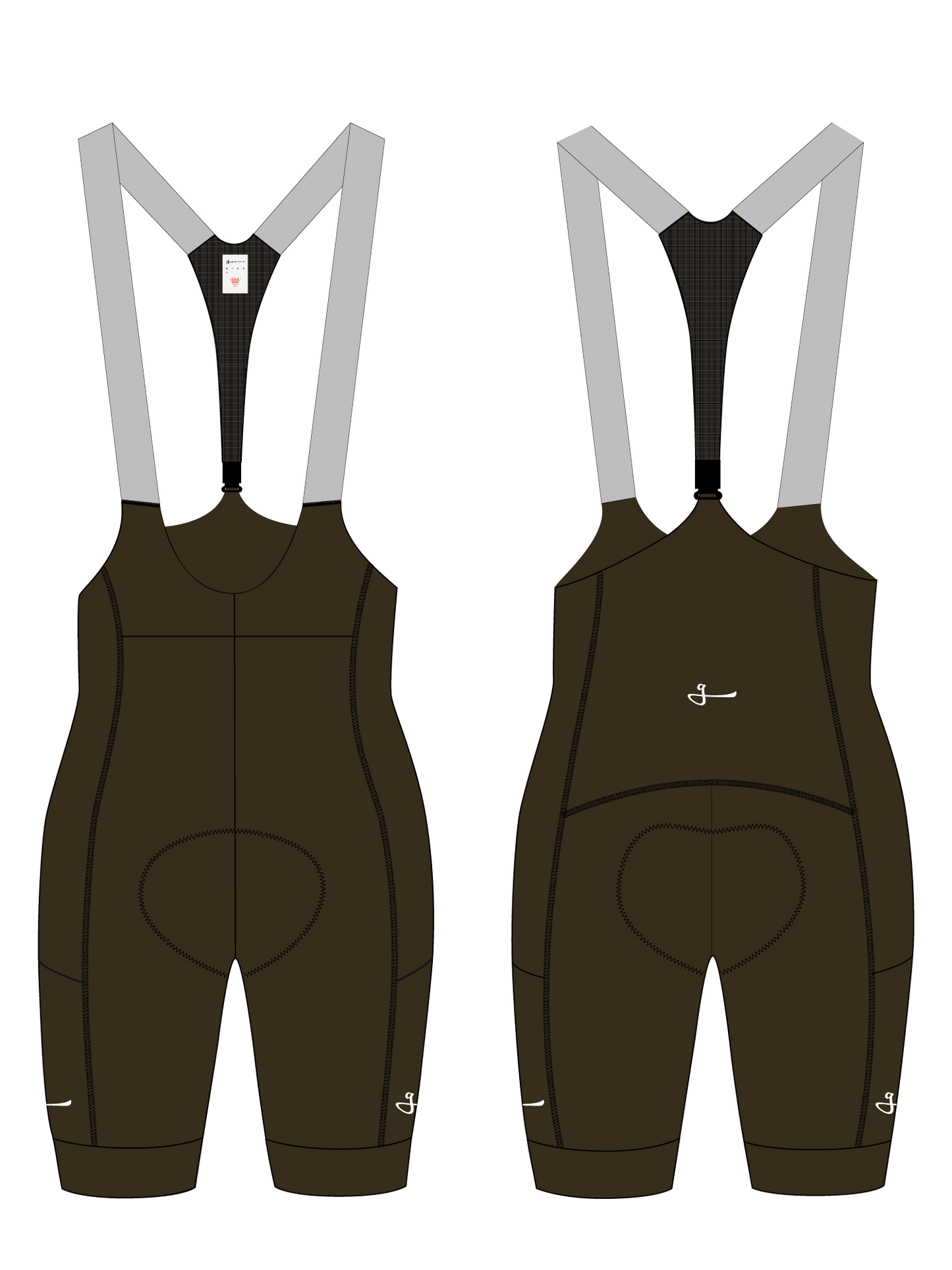 WOMEN'S MC BOOST 2.0 CARGO BIB SHORTS - MILITARY