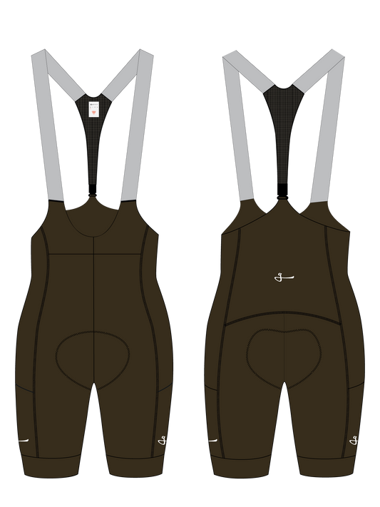 WOMEN'S MC BOOST 2.0 CARGO BIB SHORTS - MILITARY