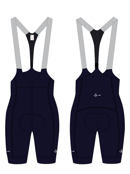 WOMEN'S MC BOOST 2.0 CARGO BIB SHORTS - NAVY
