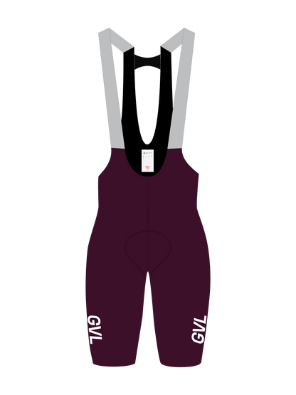 MEN'S LACEFLY 2.0 BIB SHORTS - WINE