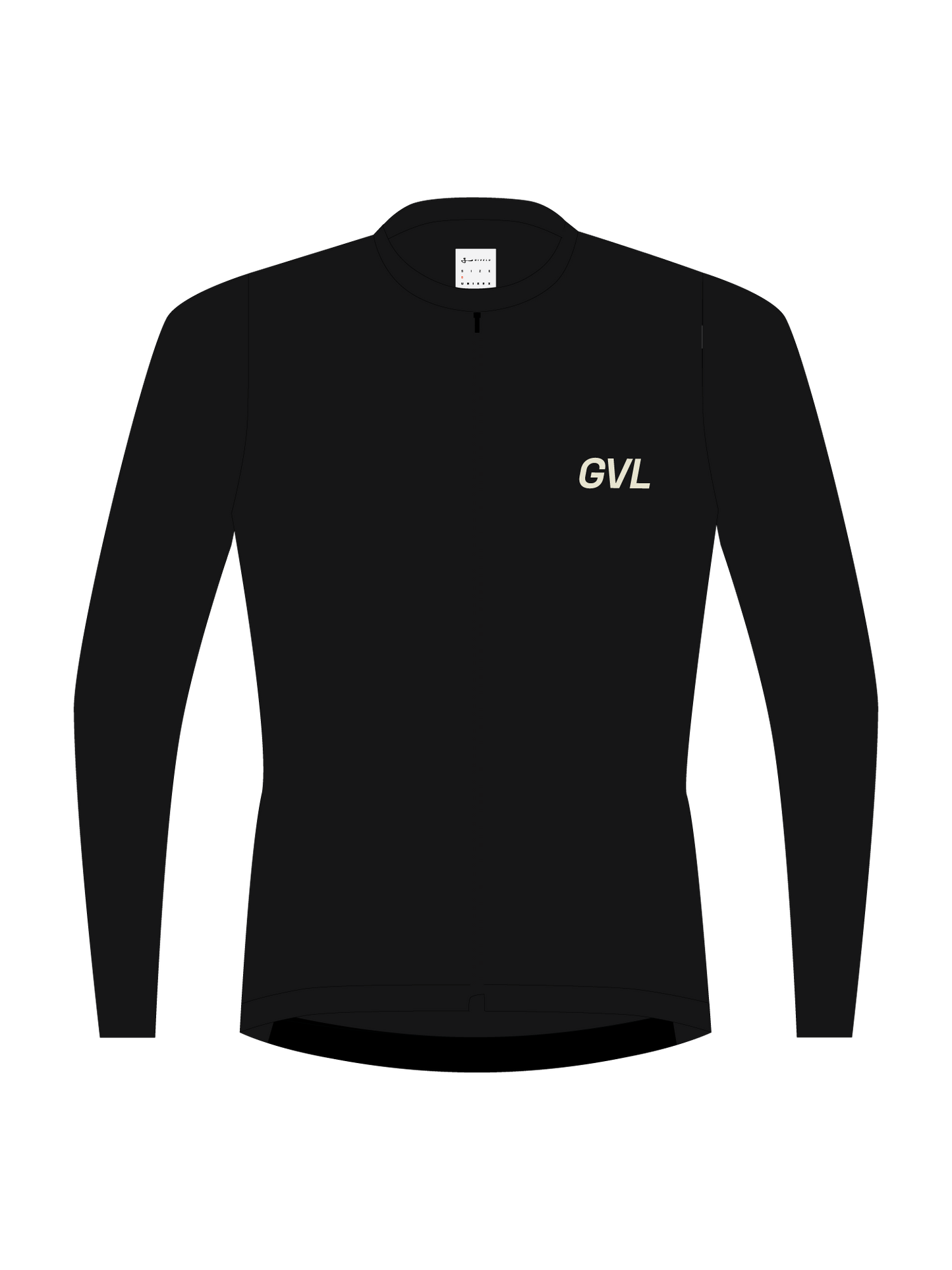 C.D.A LS UNISEX JERSEY - BLACK