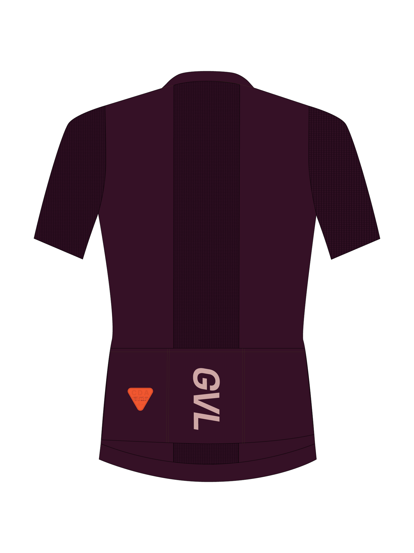 C.D.A SS UNISEX JERSEY - WINE