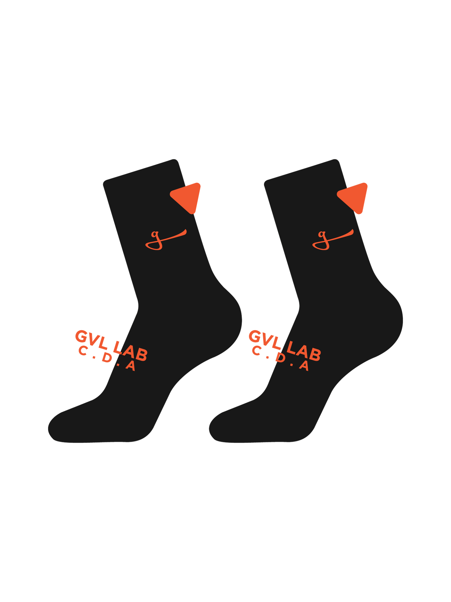 C.D.A. SOCKS - BLACK 27