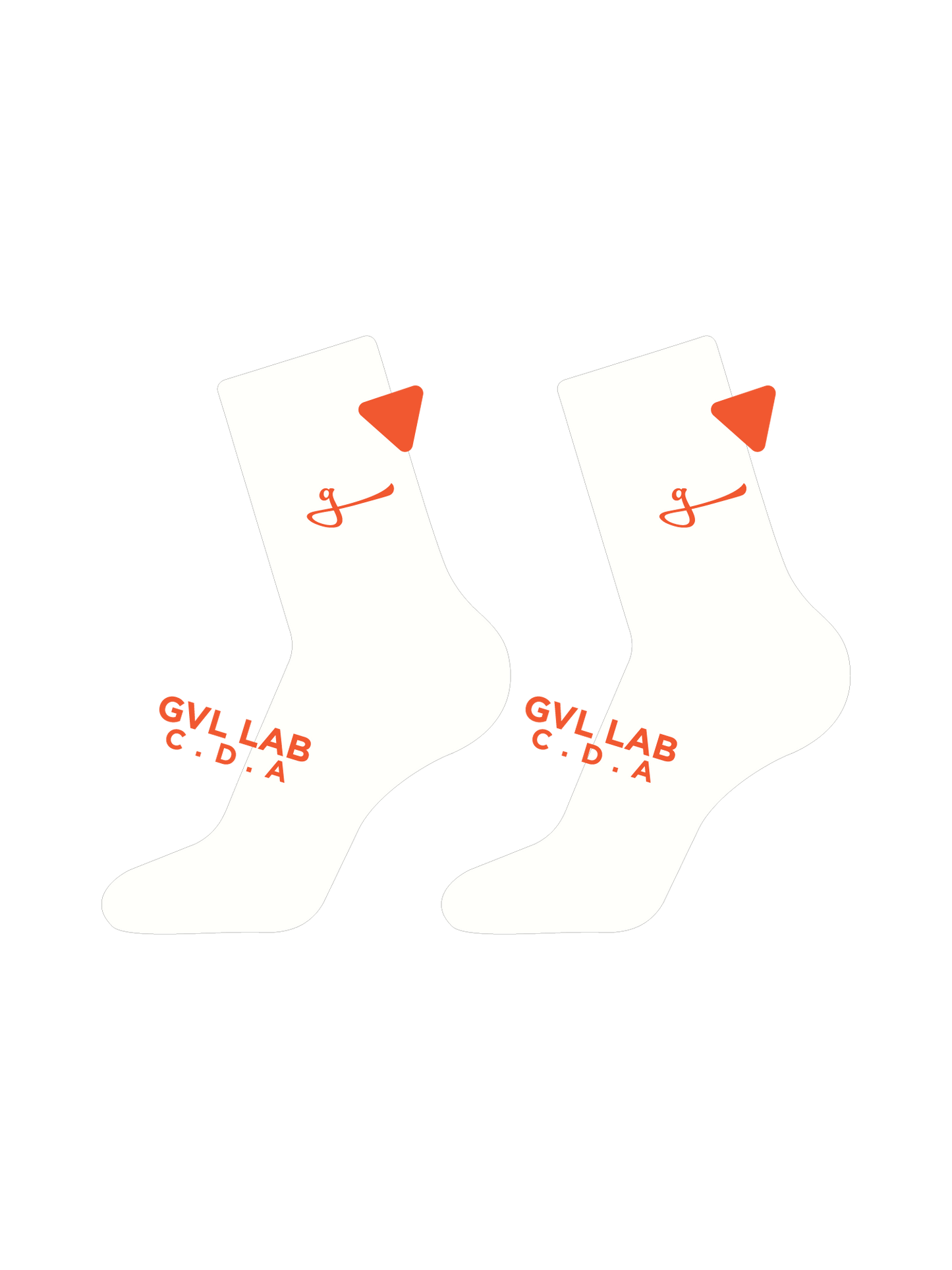 C.D.A. SOCKS - WHITE 27