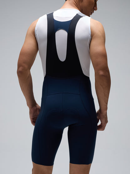 MEN’S LACEFLY 2.0 BIB SHORTS - NAVY