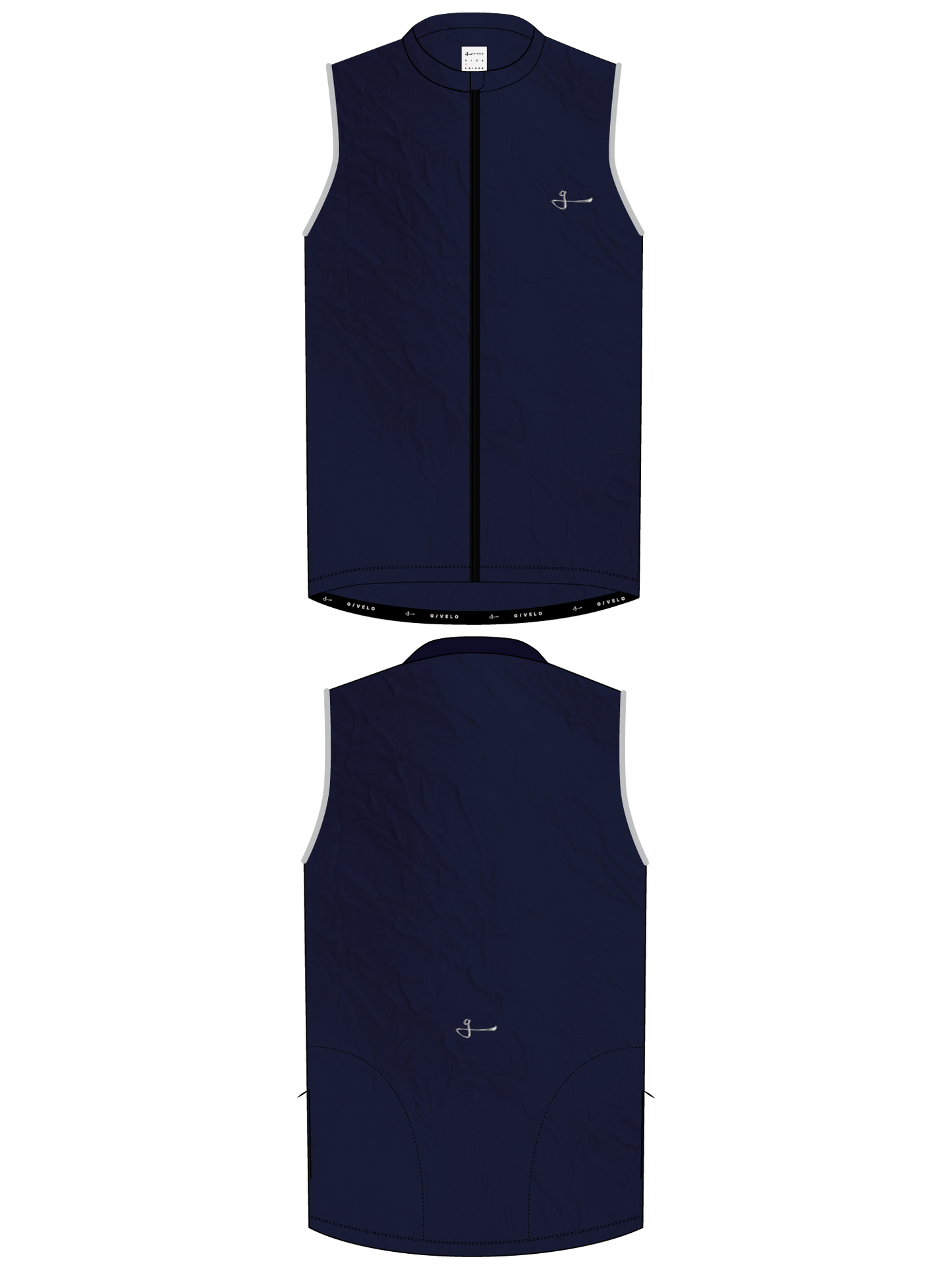 G90 UNISEX PRO PRISMA GILET - NAVY