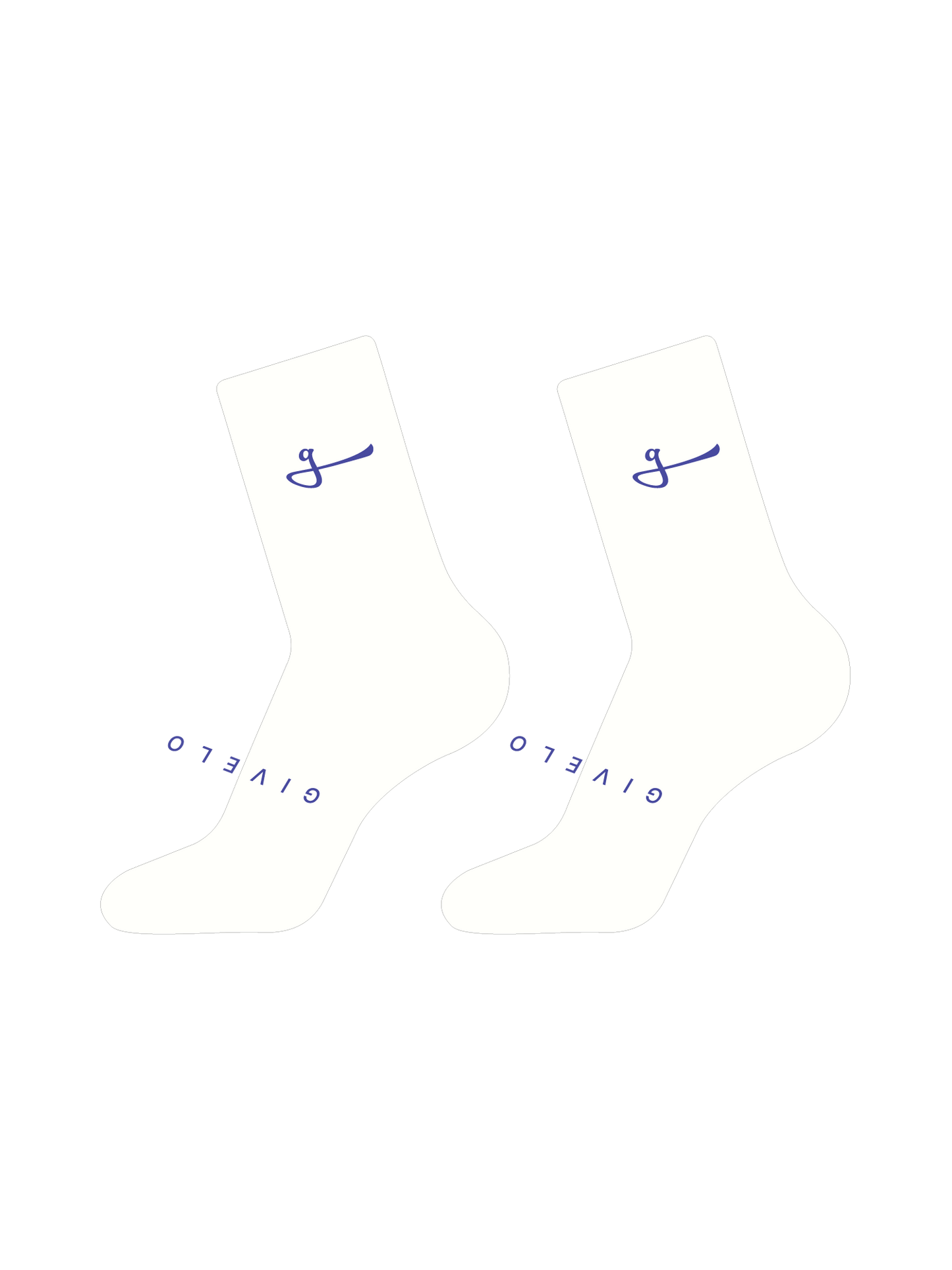 G90 SOCKS - WHITE