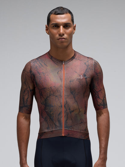G90 LIGHT SS UNISEX JERSEY - RUST