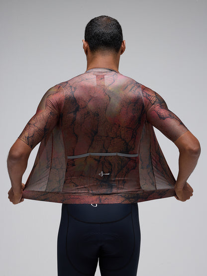 G90 LIGHT SS UNISEX JERSEY - RUST