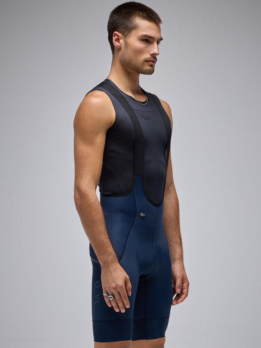 MEN'S ESSNTL CARGO BIB SHORTS - NAVY