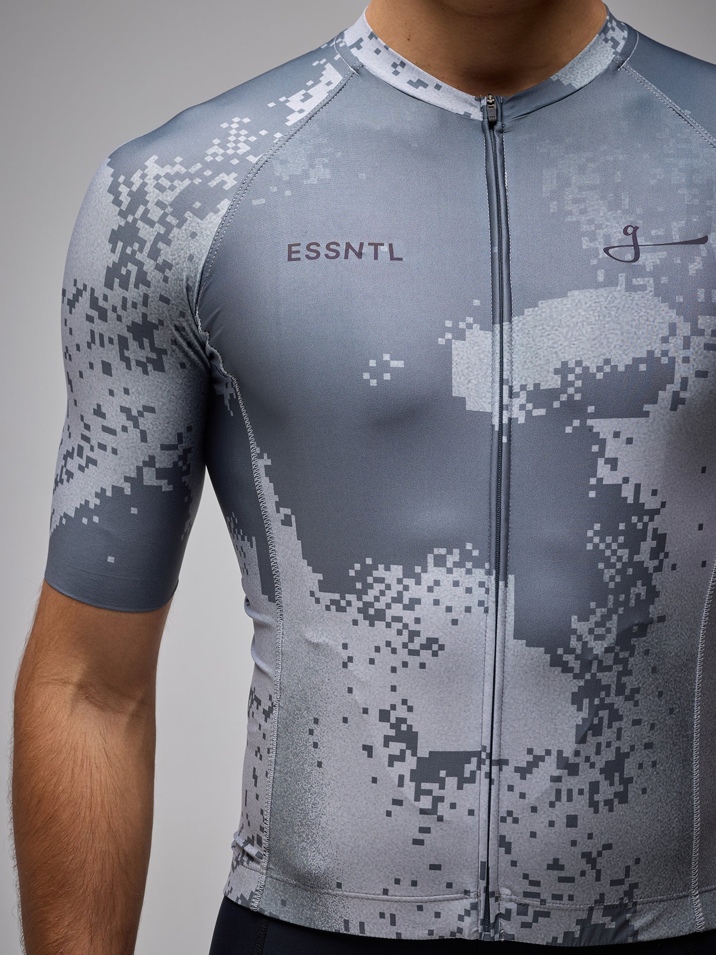 ESSNTL SS JERSEY - PIXEL SLATE