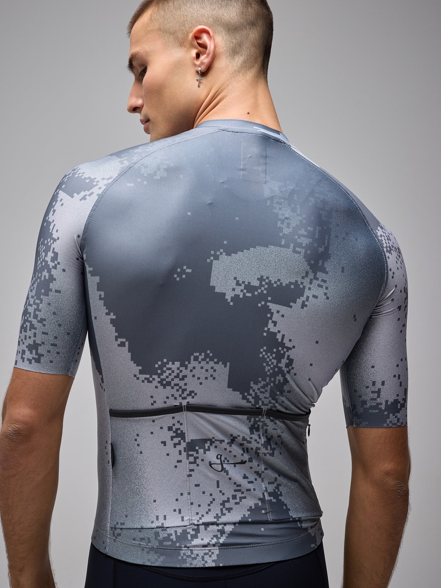 ESSNTL SS JERSEY - PIXEL SLATE