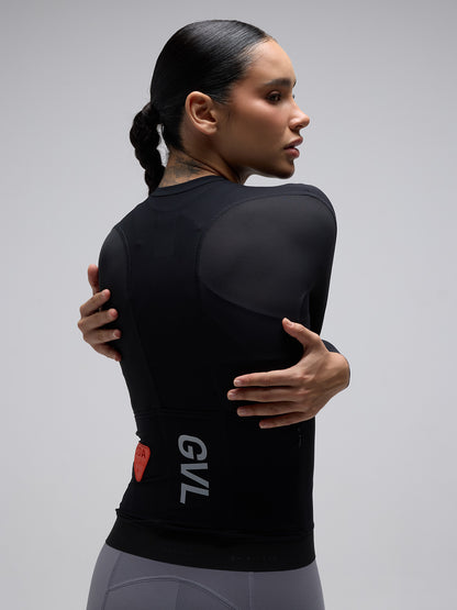 C.D.A LS UNISEX JERSEY - BLACK