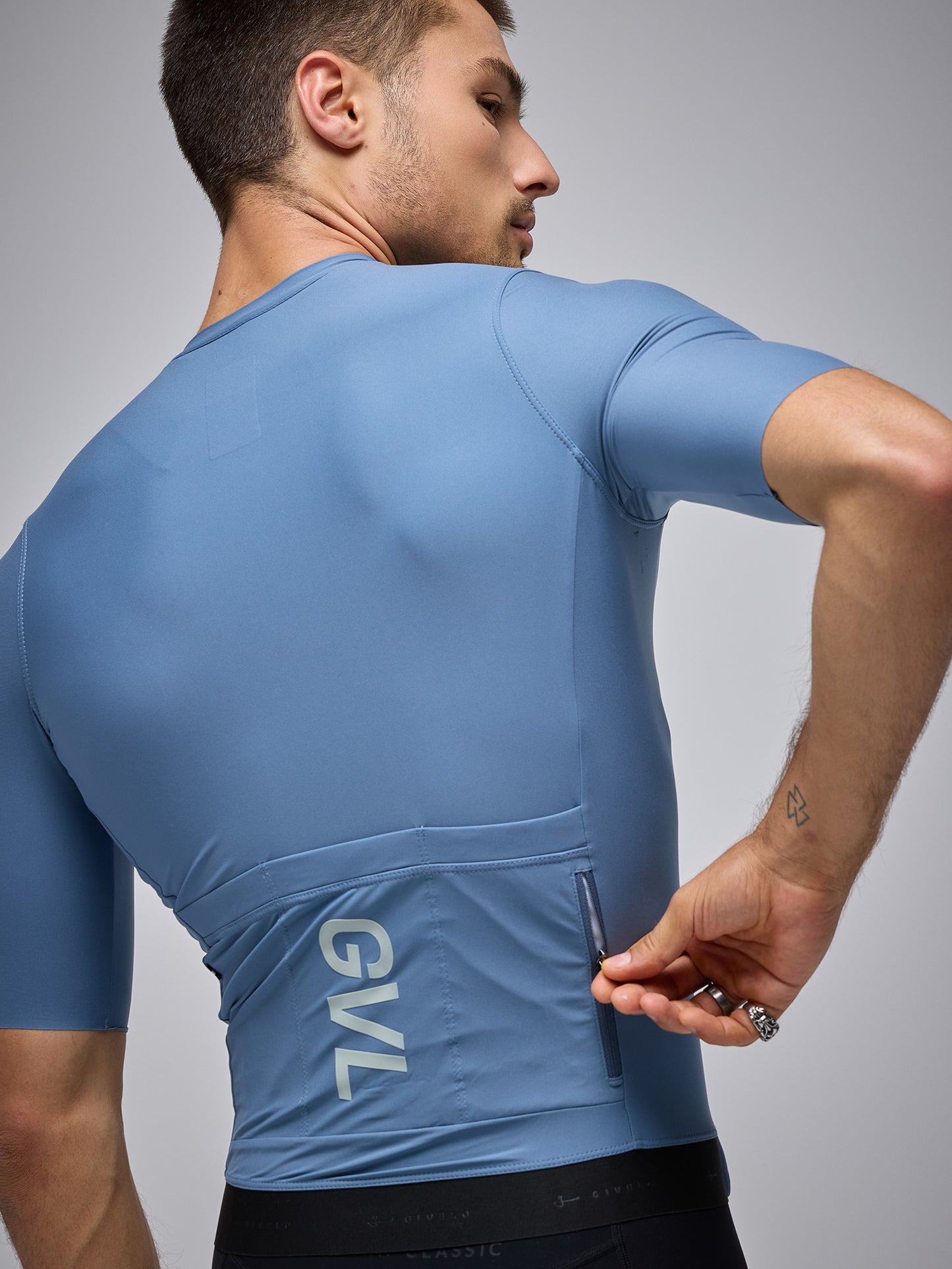 MODERN CLASSIC SS JERSEY - BLUE