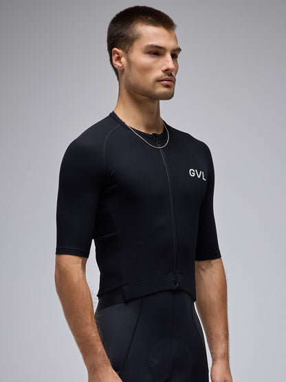 MODERN CLASSIC WAFFLE SS JERSEY - BLACK
