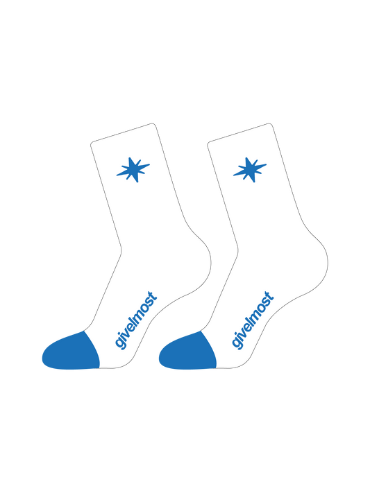 VELMOST COLLAB SOCKS - WHITE