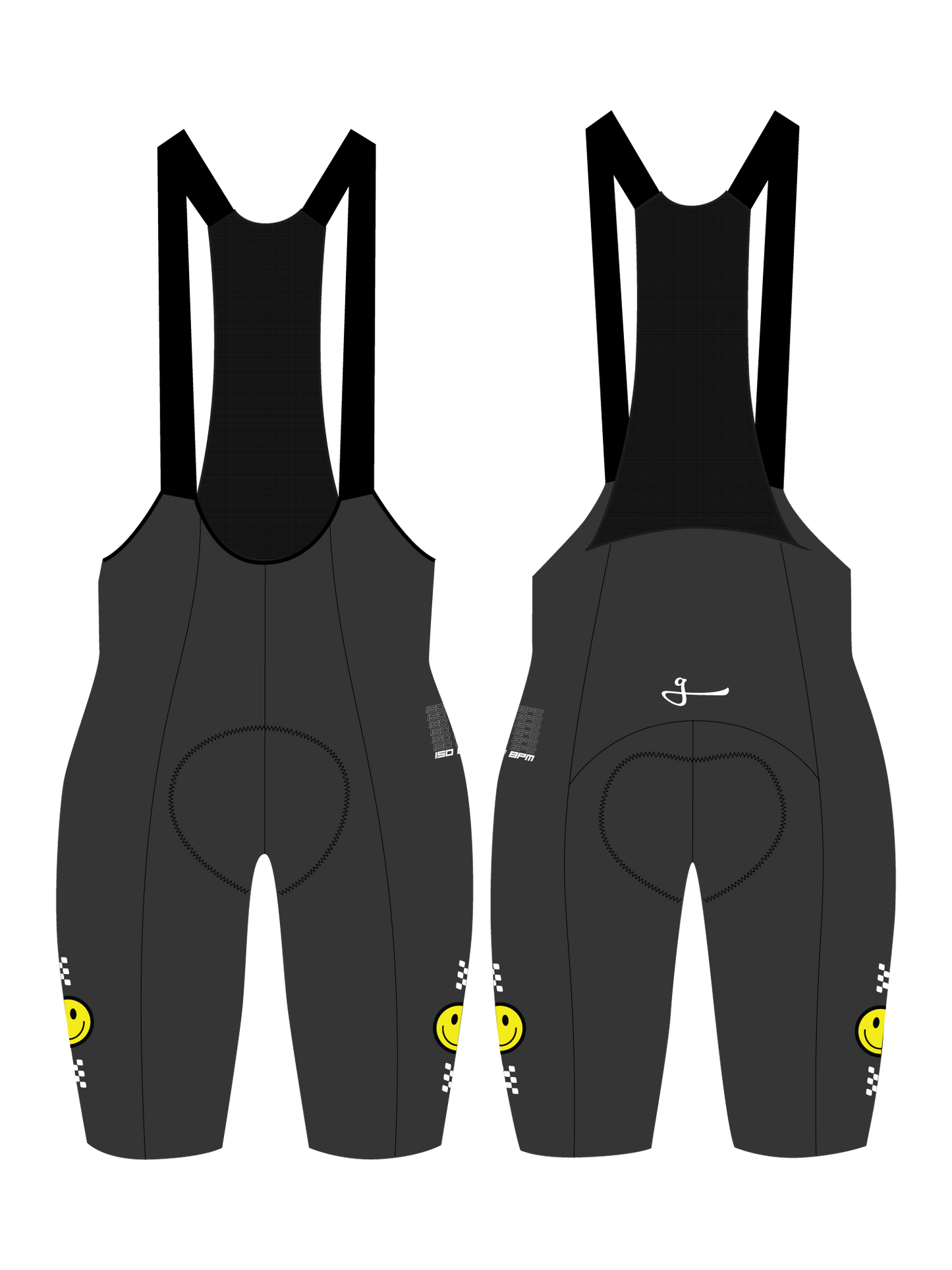 WOMEN'S GVL RT ULTRA BIB SHORTS - GHOST