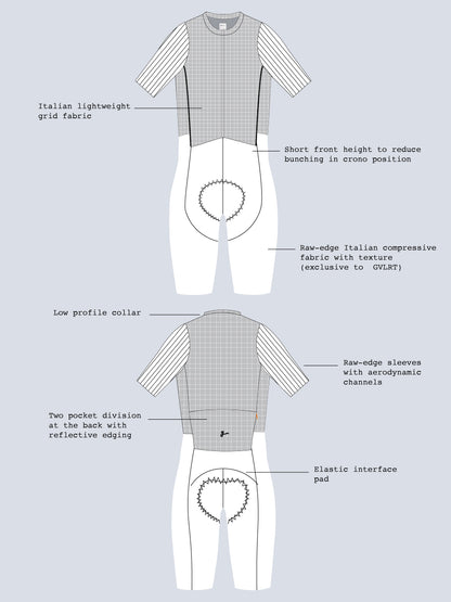 WOMEN'S GVL RT 2026 SPEEDSUIT - HAWK