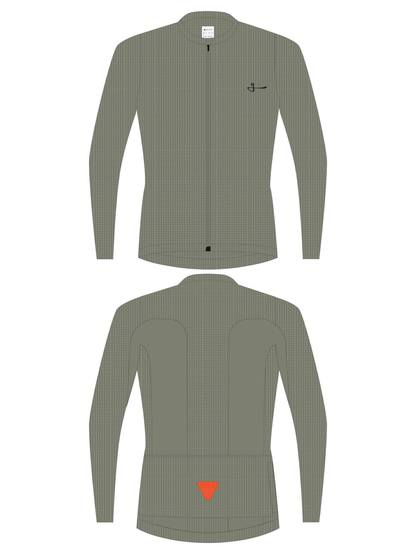C.D.A. UNISEX LIGHT LS JERSEY - SEAFOAM