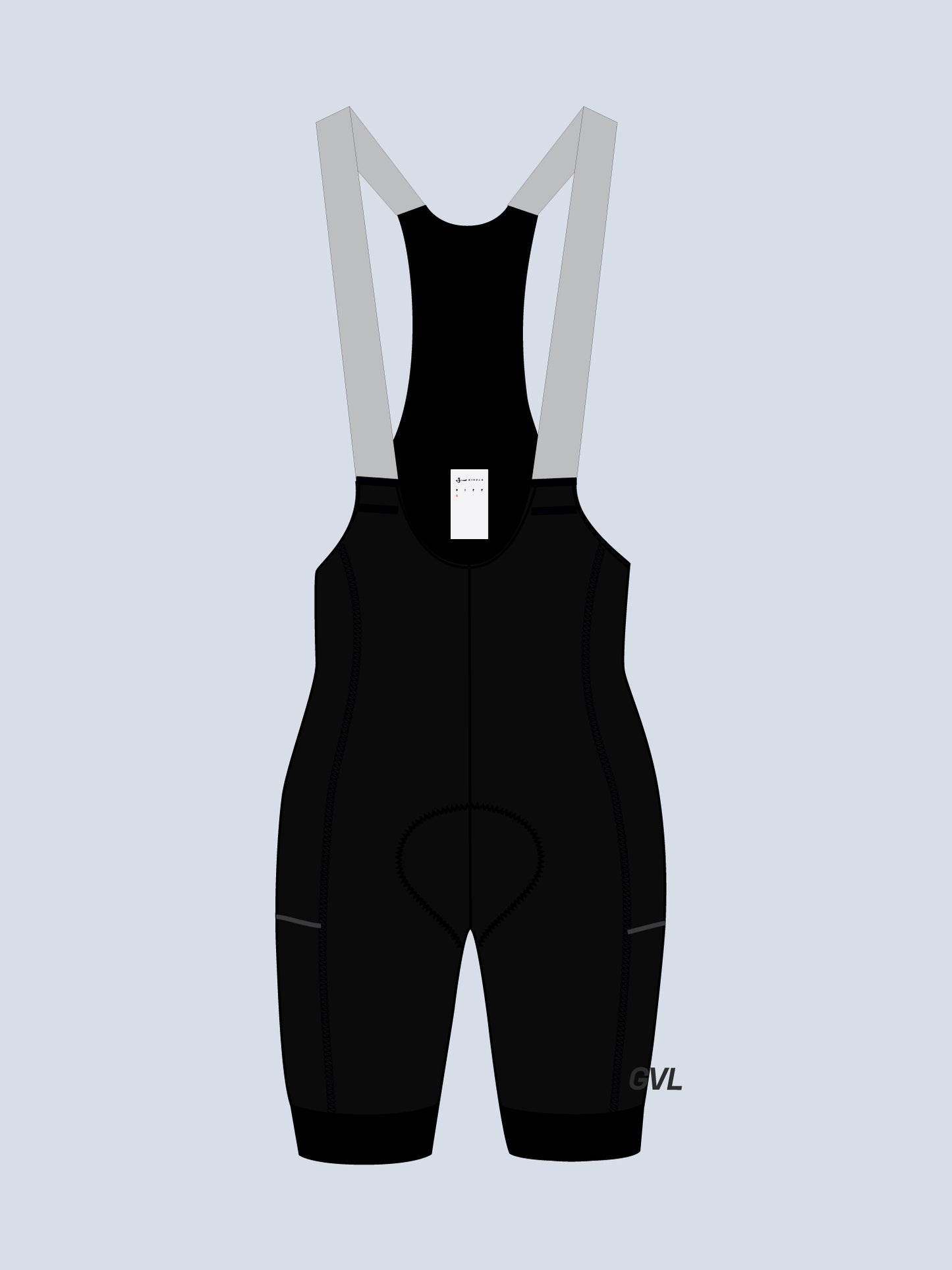 MEN'S MC CARGO BIB SHORTS - BLACK