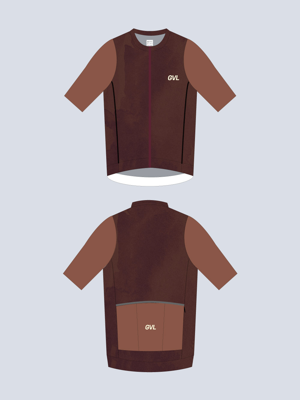 MODERN CLASSIC UNISEX GRAPHENE JERSEY - RUSSET