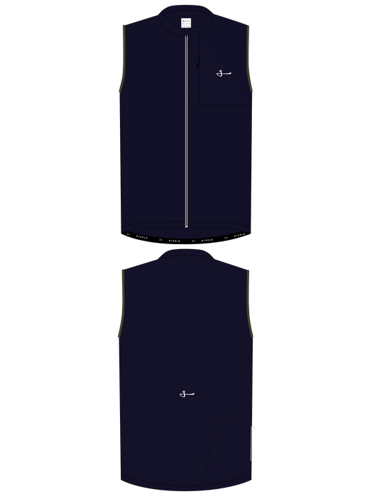 MODERN CLASSIC UNISEX SHELL GILET - NAVY
