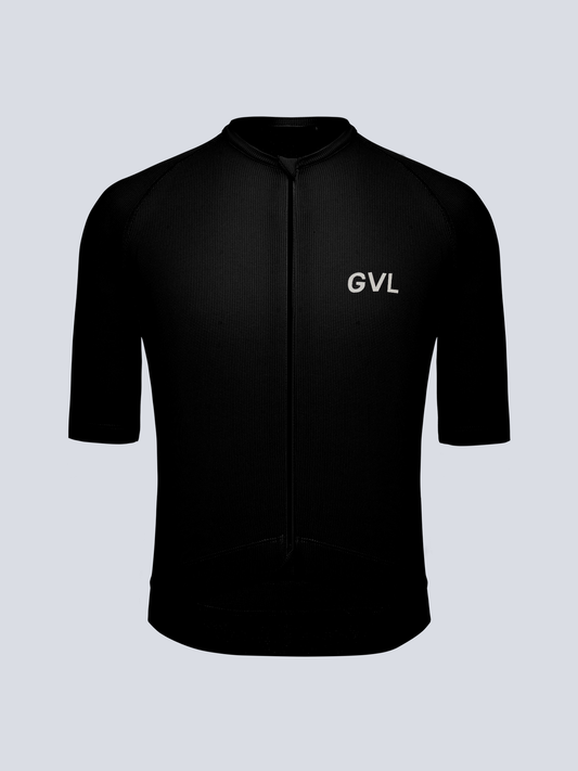 MODERN CLASSIC WAFFLE SS JERSEY - BLACK