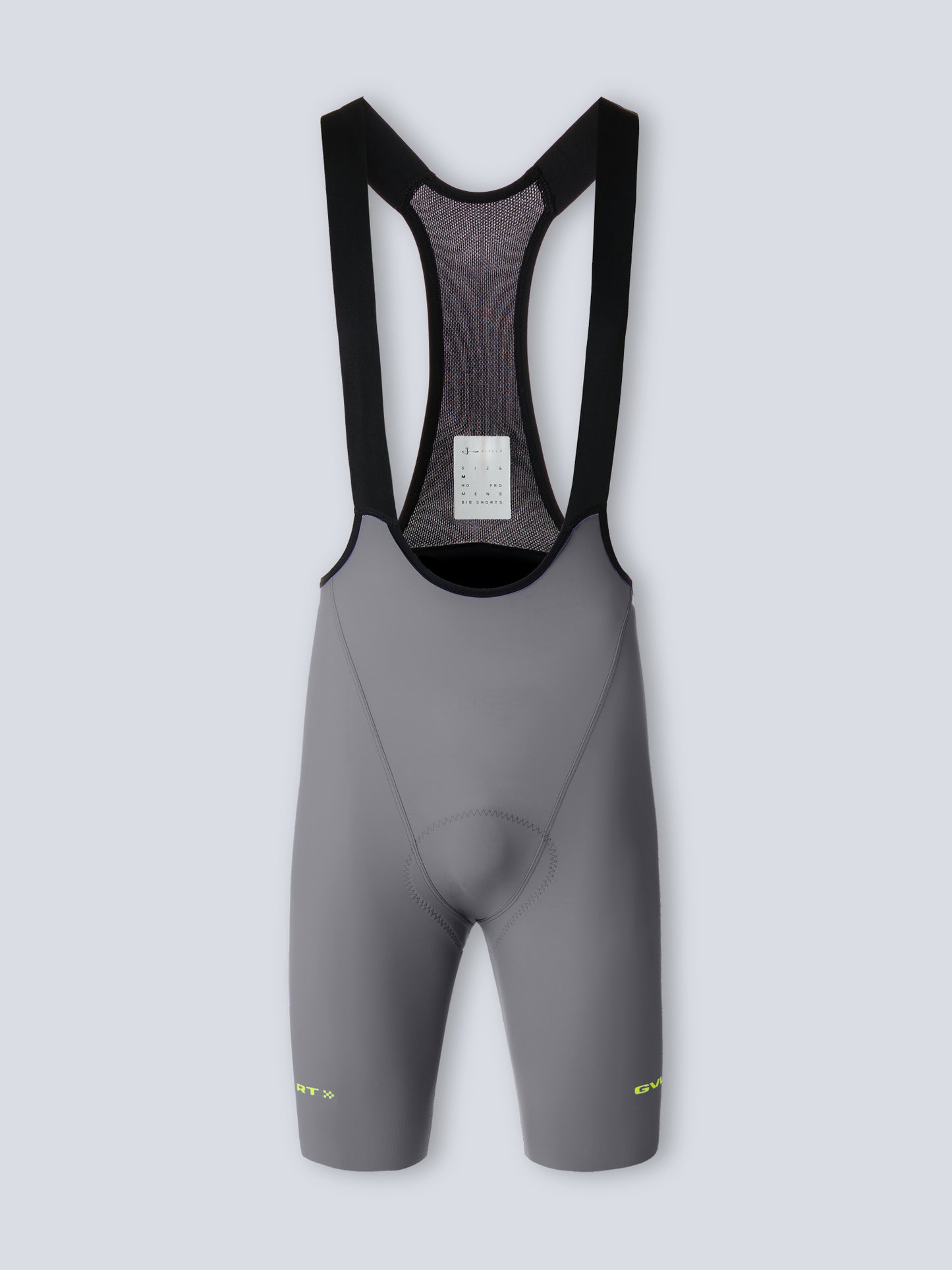 MEN’S GVL RT HD PRO 2.0 BIB SHORTS - LIGHT GREY