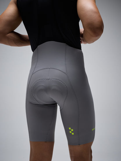 MEN’S GVL RT HD PRO 2.0 BIB SHORTS - LIGHT GREY