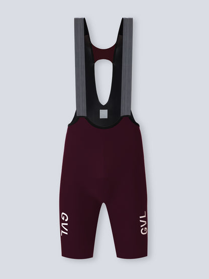 MEN'S LACEFLY 2.0 BIB SHORTS - WINE