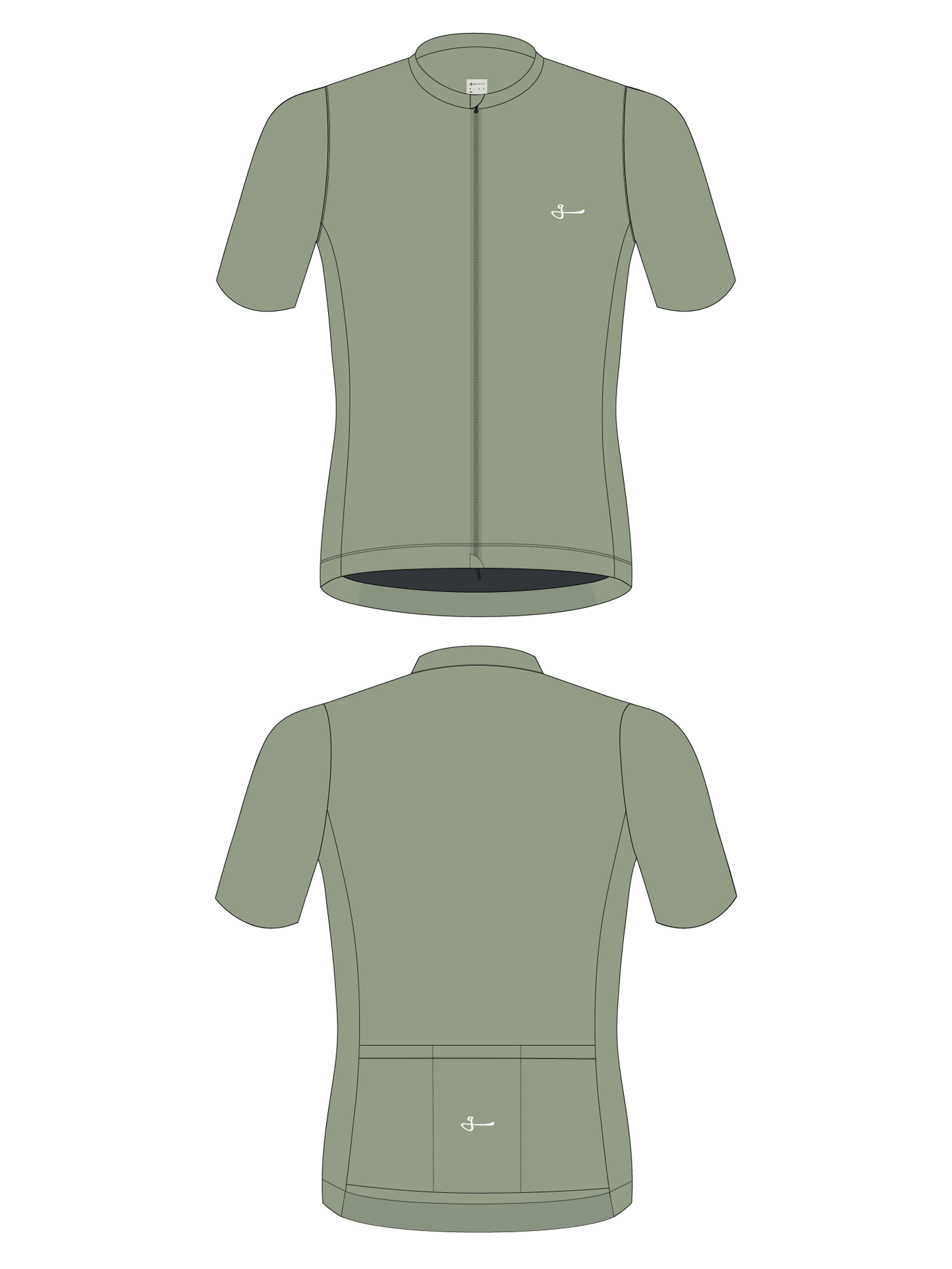 MODERN CLASSIC UNISEX SS JERSEY - MOSS