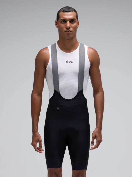 MEN'S MODERN CLASSIC CARGO BOOST BIB SHORTS - BLACK