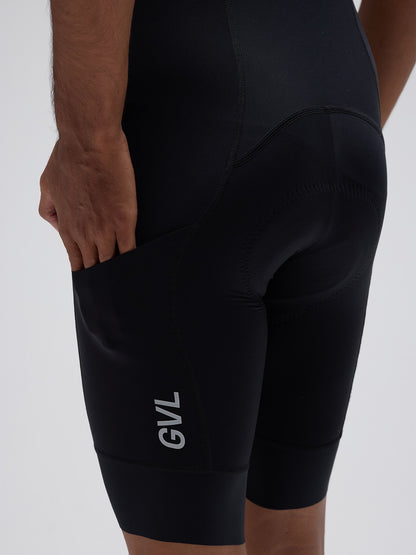 MEN'S MODERN CLASSIC CARGO BOOST BIB SHORTS - BLACK
