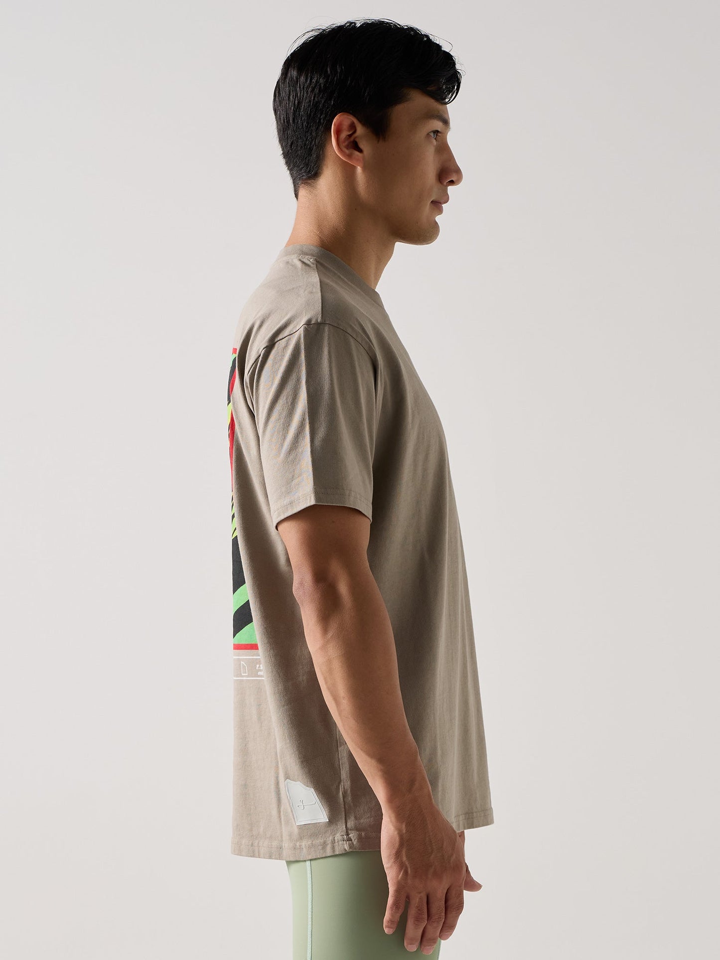 RACHEL STRUM x GIVELO OVERSIZED COTTON TEE - TAUPE
