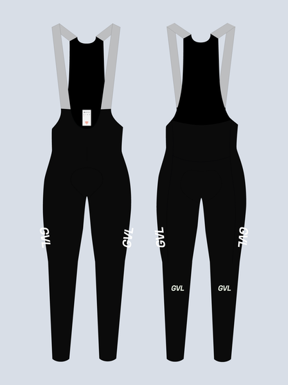 MEN'S THERMAL LACEFLY CARGO BIB TIGHTS – BLACK