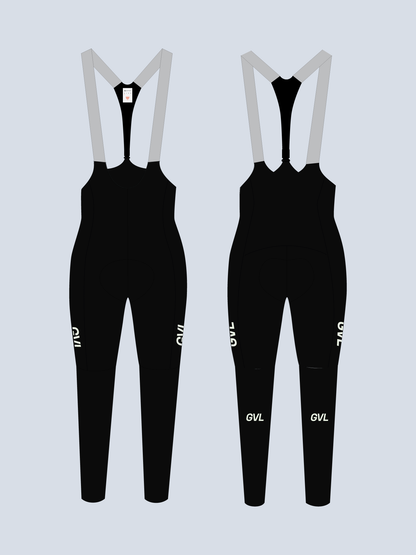 WOMEN'S THERMAL LACEFLY CARGO BIB TIGHTS – BLACK