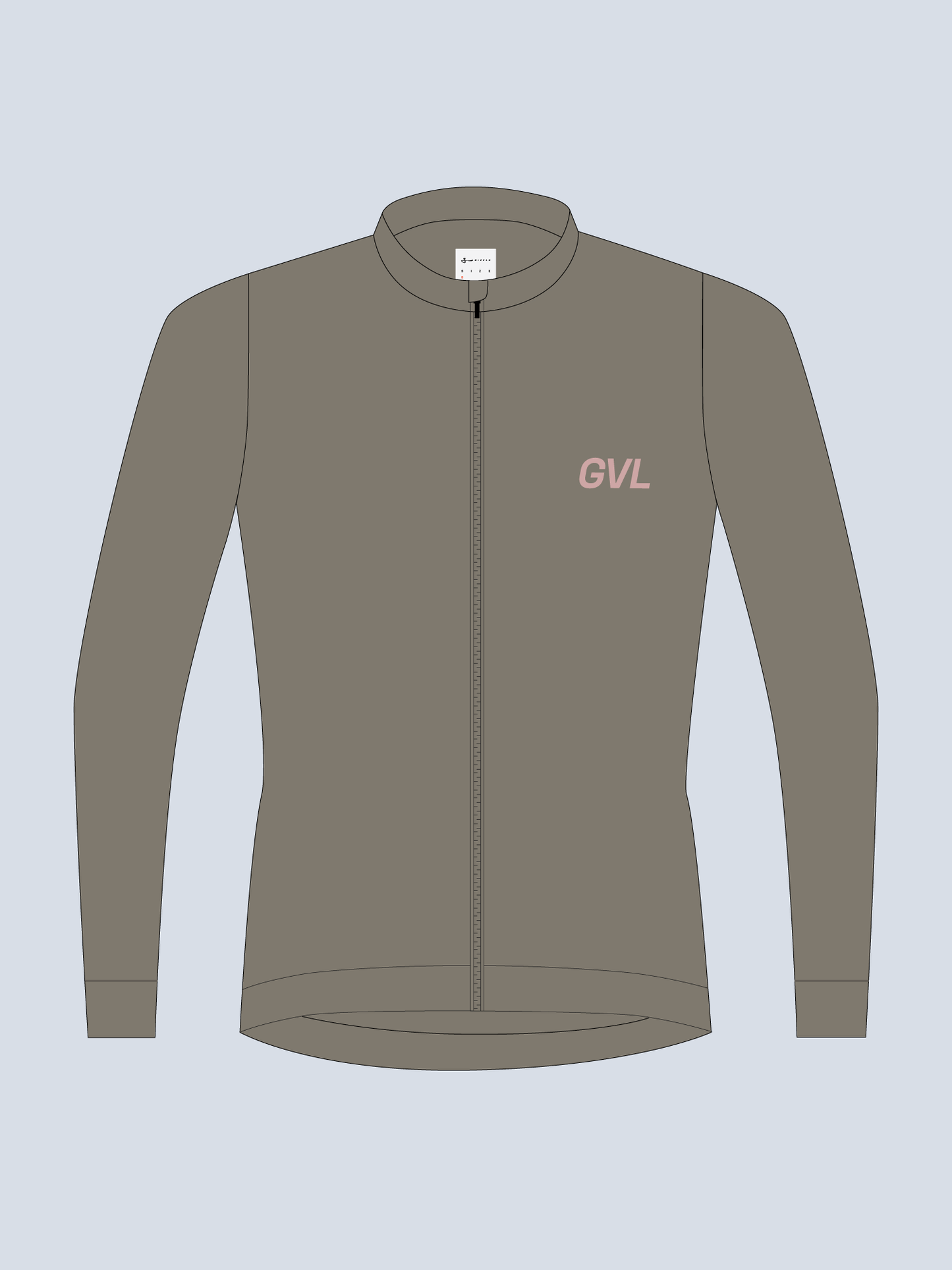 C.D.A THERMAL LS JERSEY – ASH