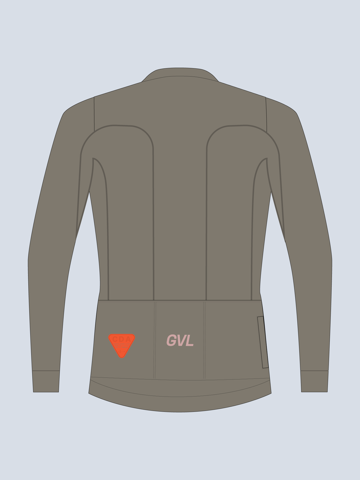 C.D.A THERMAL LS JERSEY – ASH