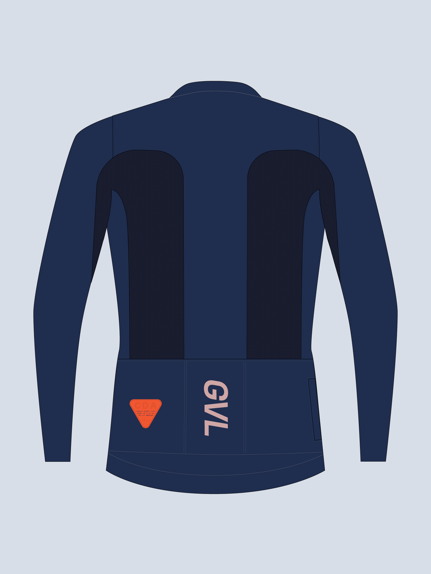 C.D.A LS UNISEX JERSEY – CITY BLUE
