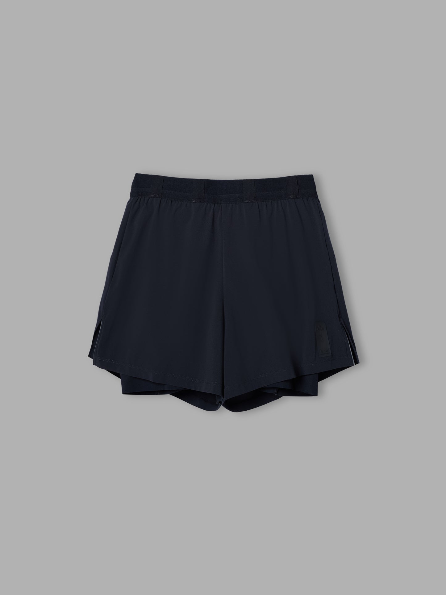 MEN'S FLOW 2-IN-1 SHORTS - BLACK