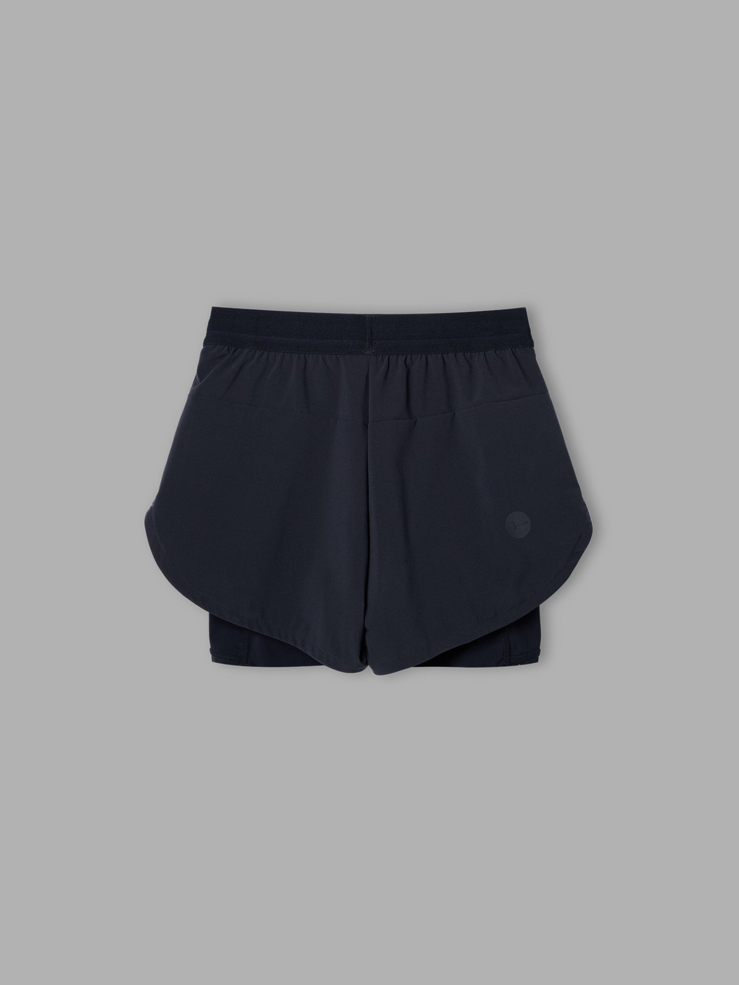 WOMEN'S FLOW 2-IN-1 SHORTS - BLACK