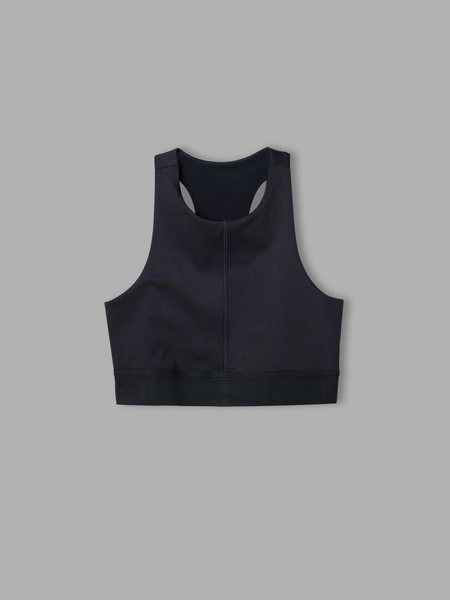 BYND HIGH-NECK BRA - BLACK
