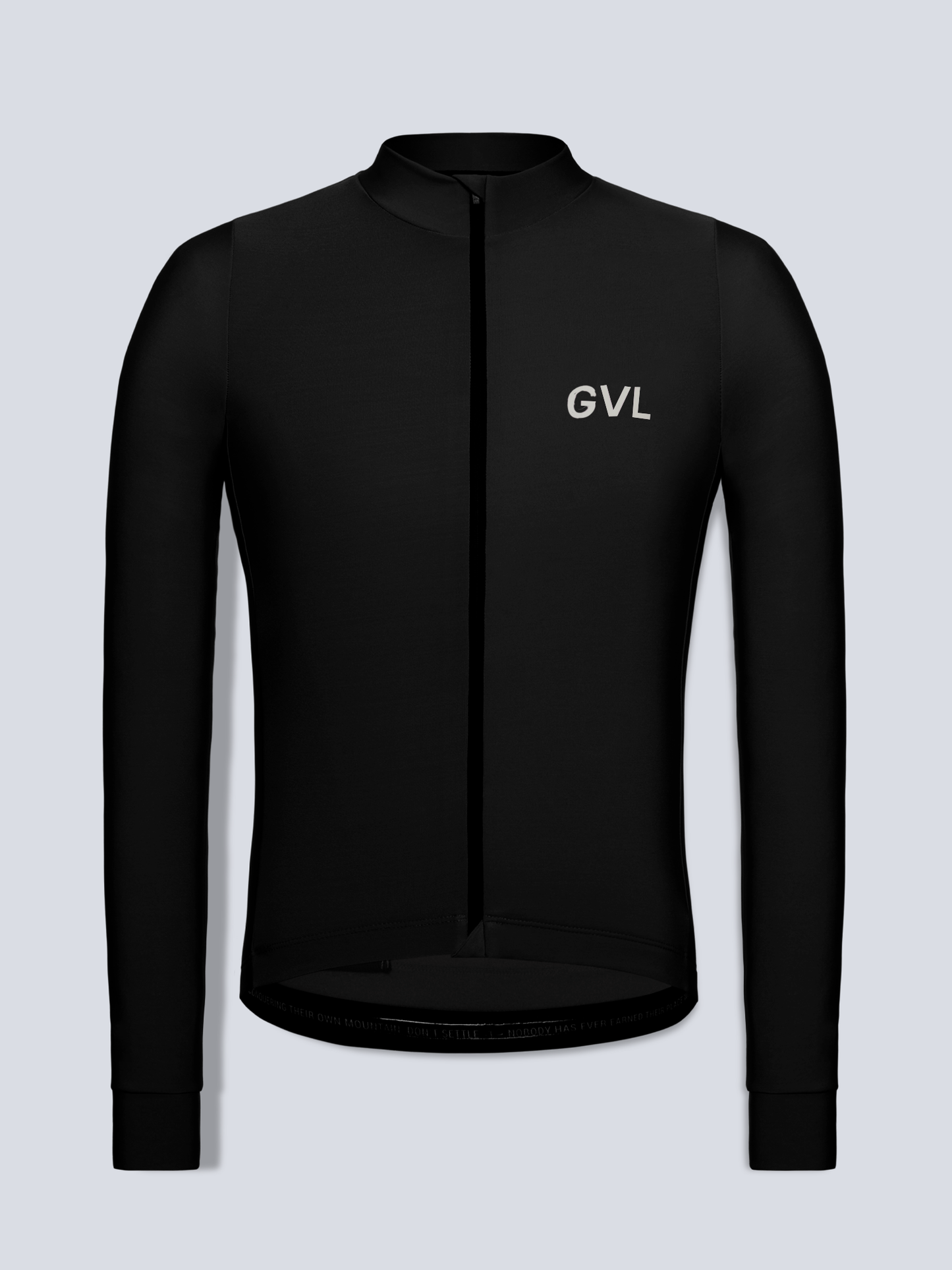 MODERN CLASSIC LS THERMAL GRID JERSEY - BLACK
