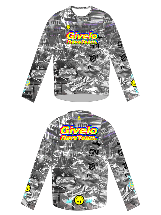 GVL RT LS UNISEX TECH TEE - ACID