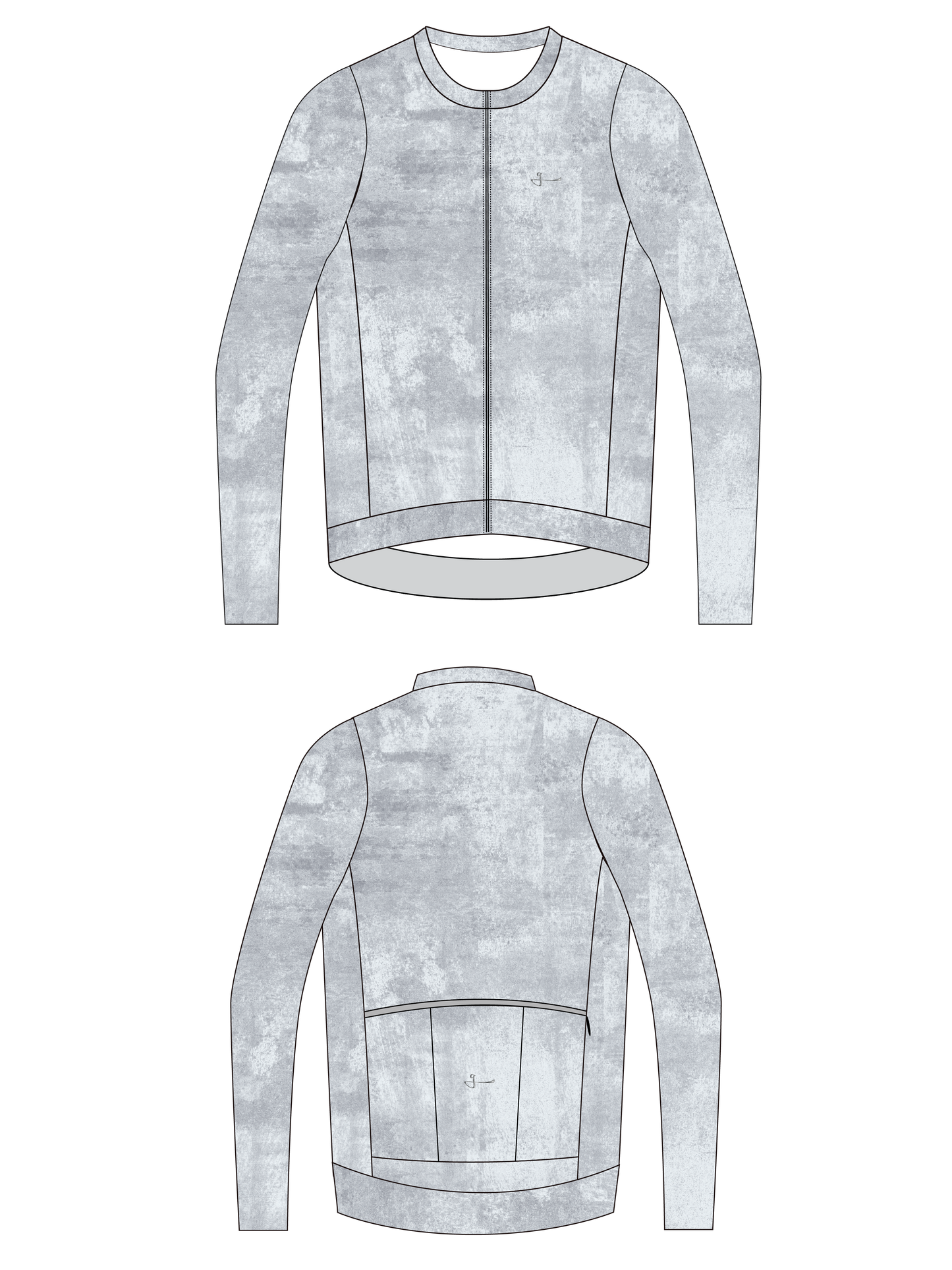 G90 LIGHT LS JERSEY - POWDER